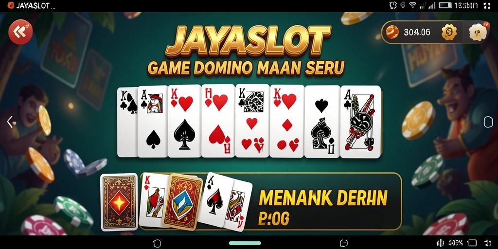 Tampilan gameplay JAYASLOT yang seru dan menarik.