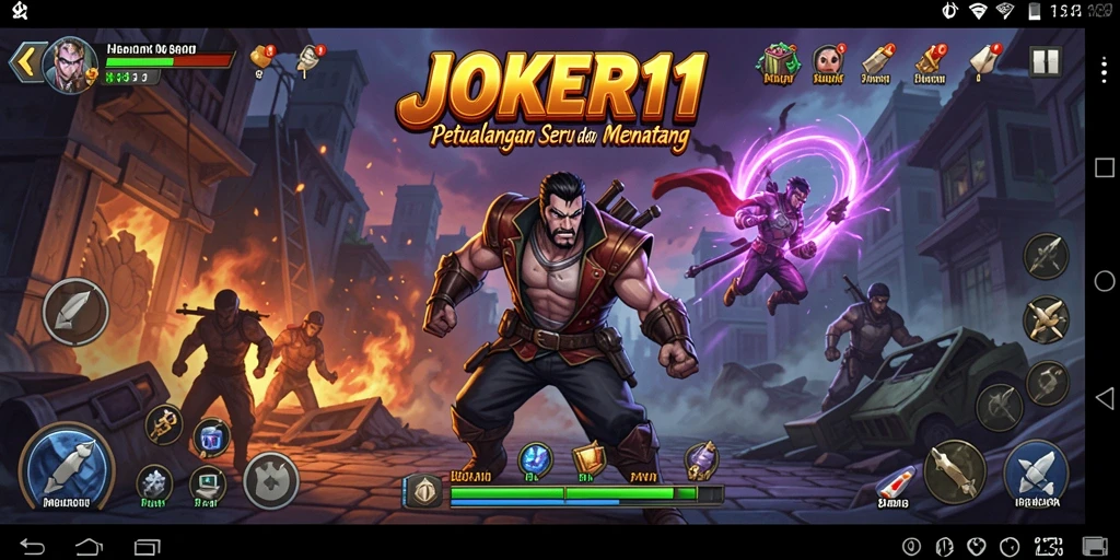 Tampilan gameplay JOKER11 yang seru dan penuh petualangan.