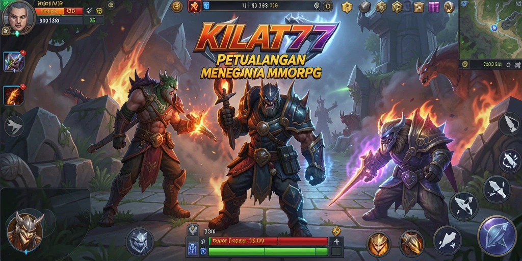 Tampilan gameplay KILAT77 yang seru dan menegangkan.