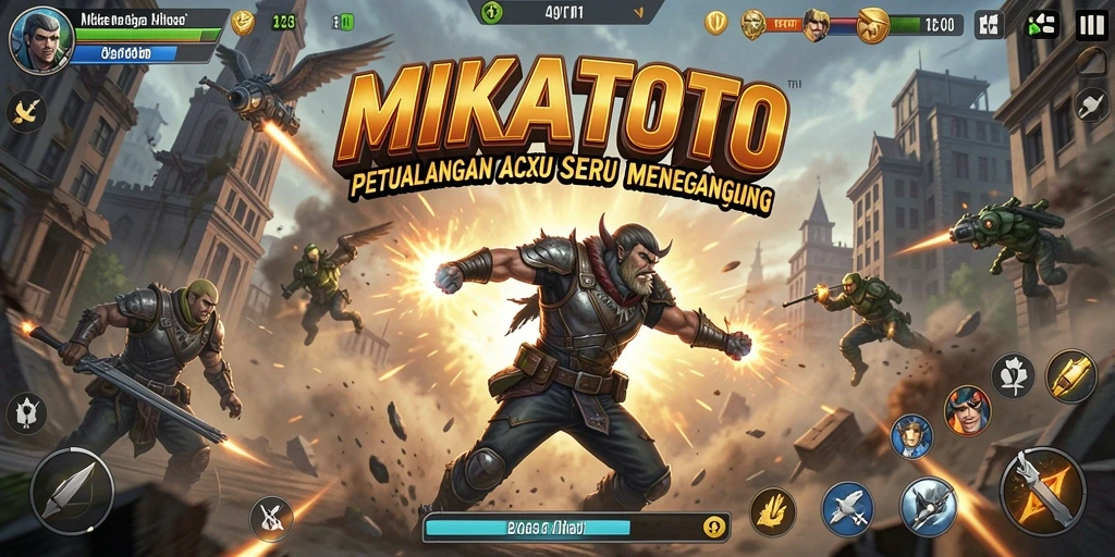 Gameplay seru MIKATOTO dengan aksi yang mendebarkan.
