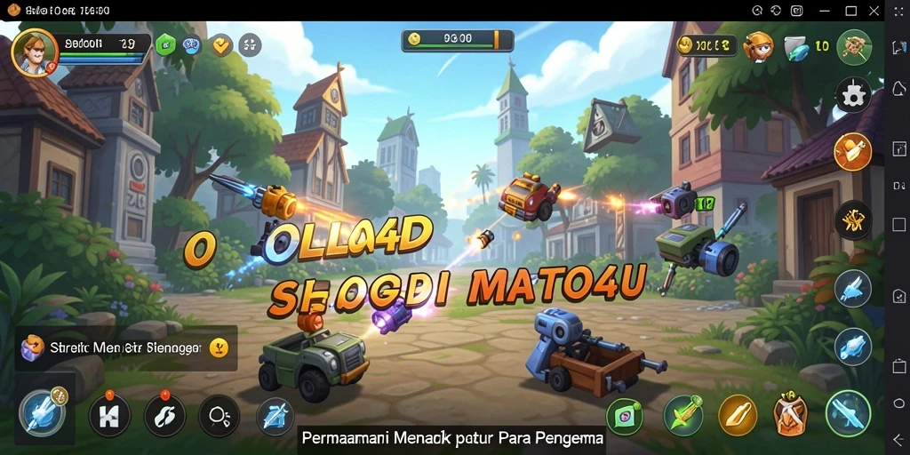 Screenshot gameplay OLLO4D yang menunjukkan aksi strategis seru.