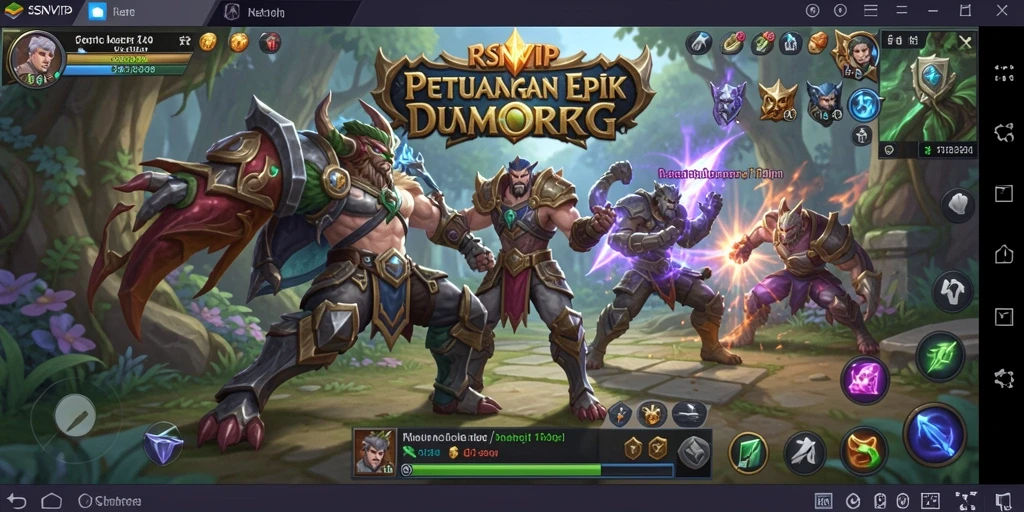 Tampilan gameplay RSNVIP yang menarik dan penuh aksi.