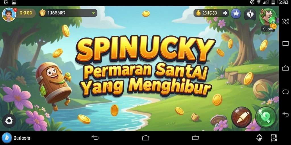Tampilan gameplay <strong>SPINLUCKY</strong> yang menarik dan penuh warna.