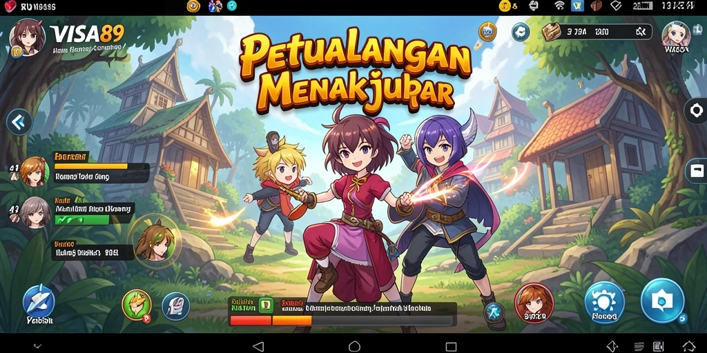 Tampilan gameplay <strong>VISA89</strong> yang epik dan penuh aksi.